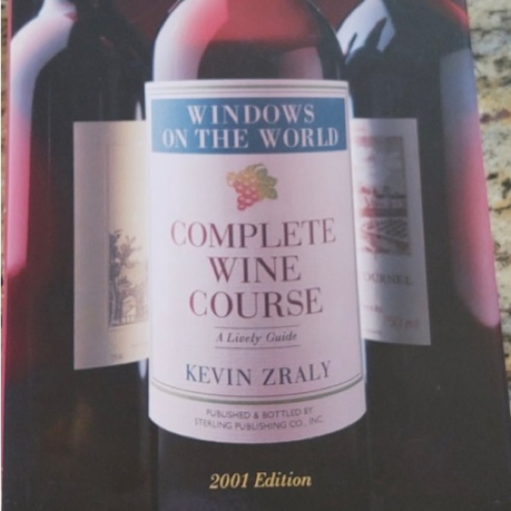 🌸 3/$20 Kevin Zraly Windows On The World Complete Wine Course Hardcover